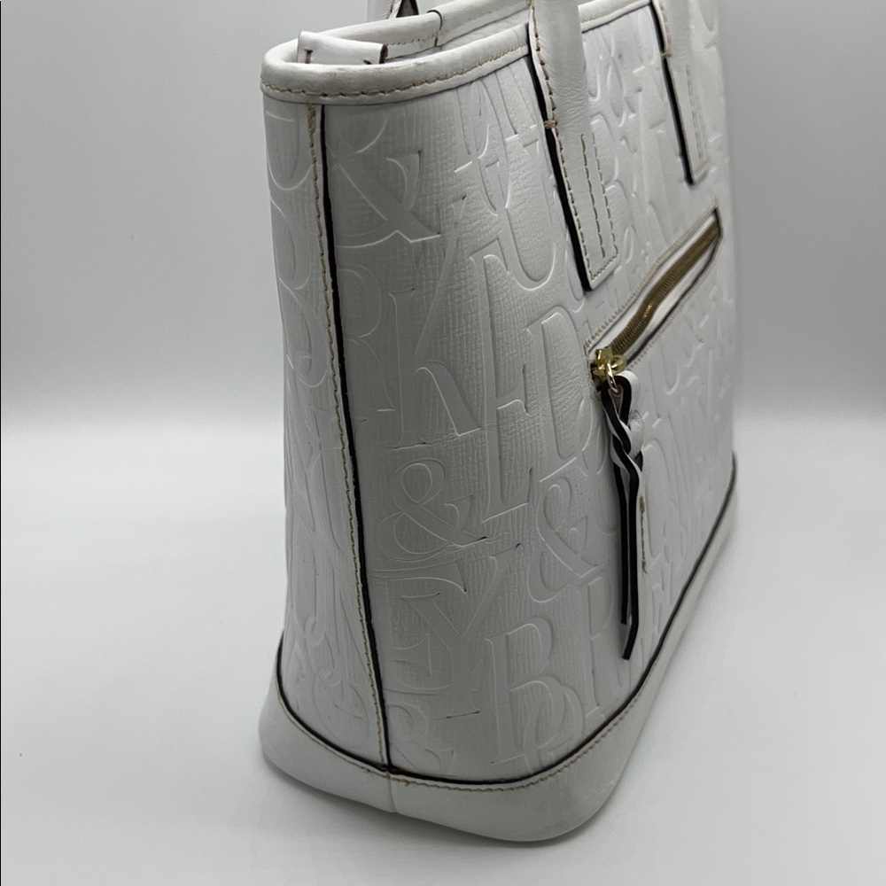 Dooney & Bourke Retro Embossed Logo Tote Bag - Picture 4 of 14